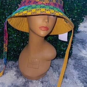 Gucci Multicolor GG Bucket Hat